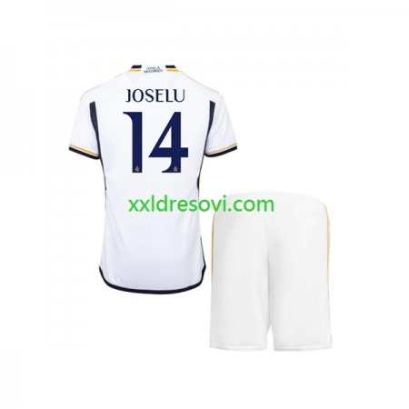 Real Madrid JOSELU 14 Domaći Dječji Nogometni Dres 2023-2024